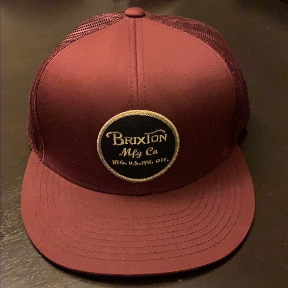 Maroon Brixton Hat